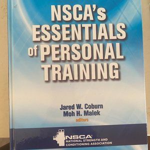 NSCA'S Essentials of Personal Training Book